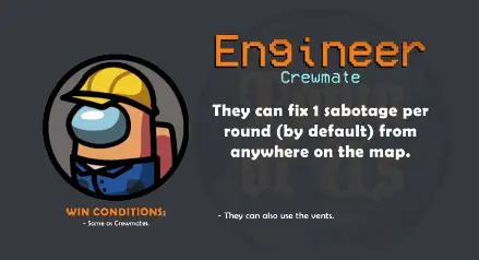 Engineer Role MOD Among Us
