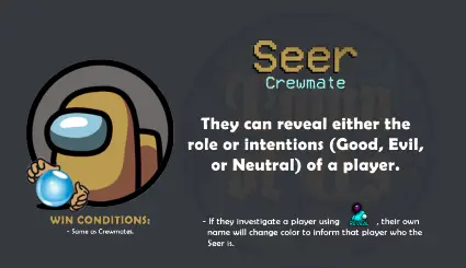 Seer Role MOD Among Us