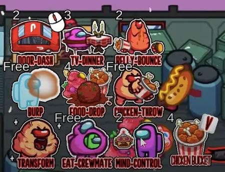 WORKOUT vs FAT MOD AMONG US