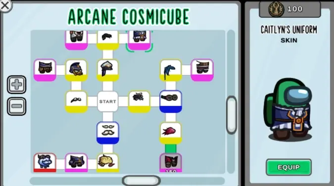 Arcane Cosmicube among us