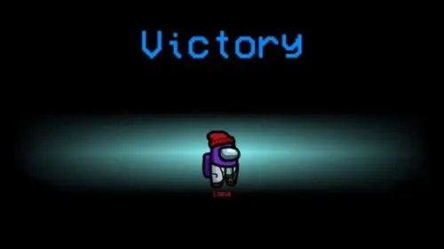 among us wallpaper victory