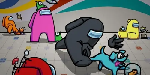 among us wallpaper pets